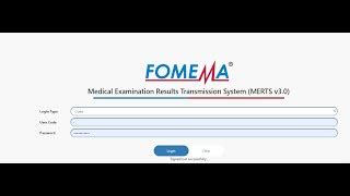 fomema online|merts 3.0.